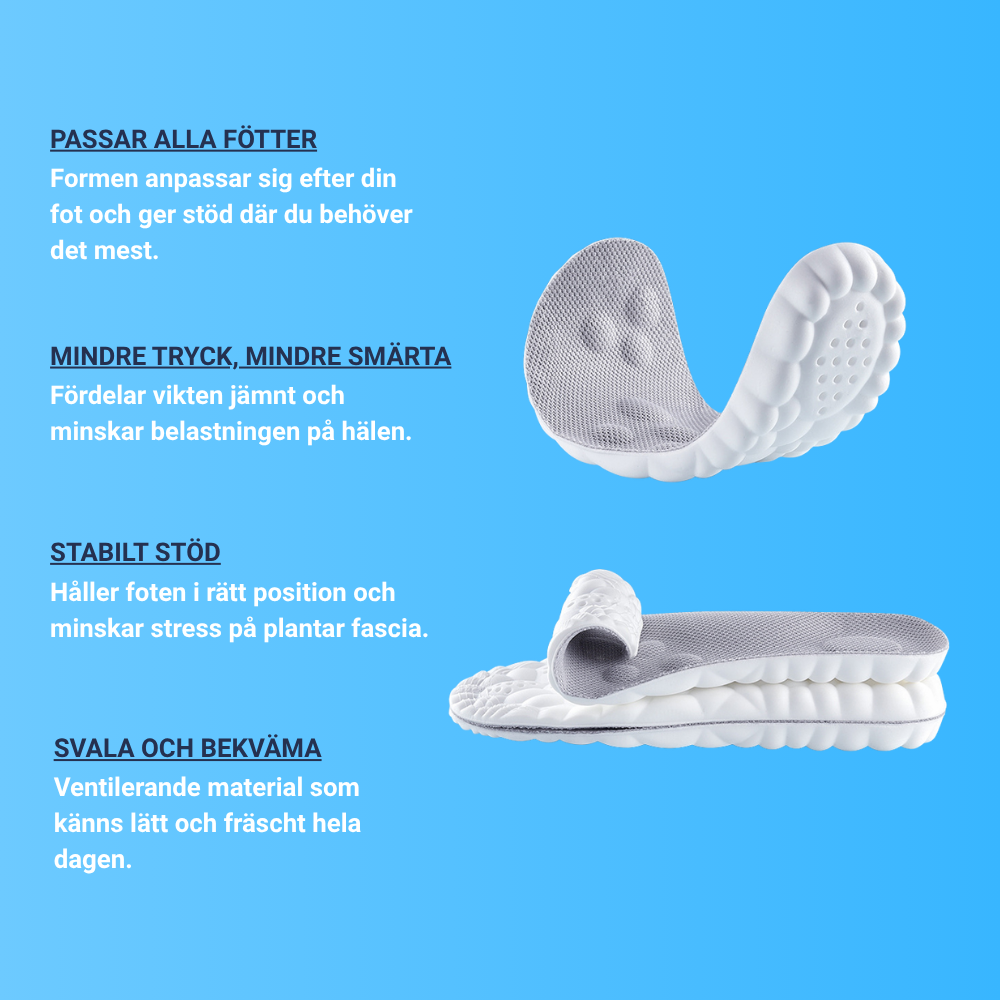 ComfortShield - För en vardag där fötterna får må bra!
